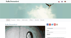 Desktop Screenshot of denemarkova.cz